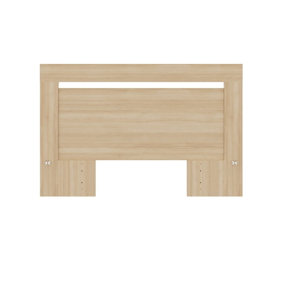 Nexera Malibu Full Size Headboard, Natural Blonde Oak