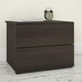 thumbnail image 1 of Nexera Modern 2 Drawer Nightstand in Ebony, 1 of 40