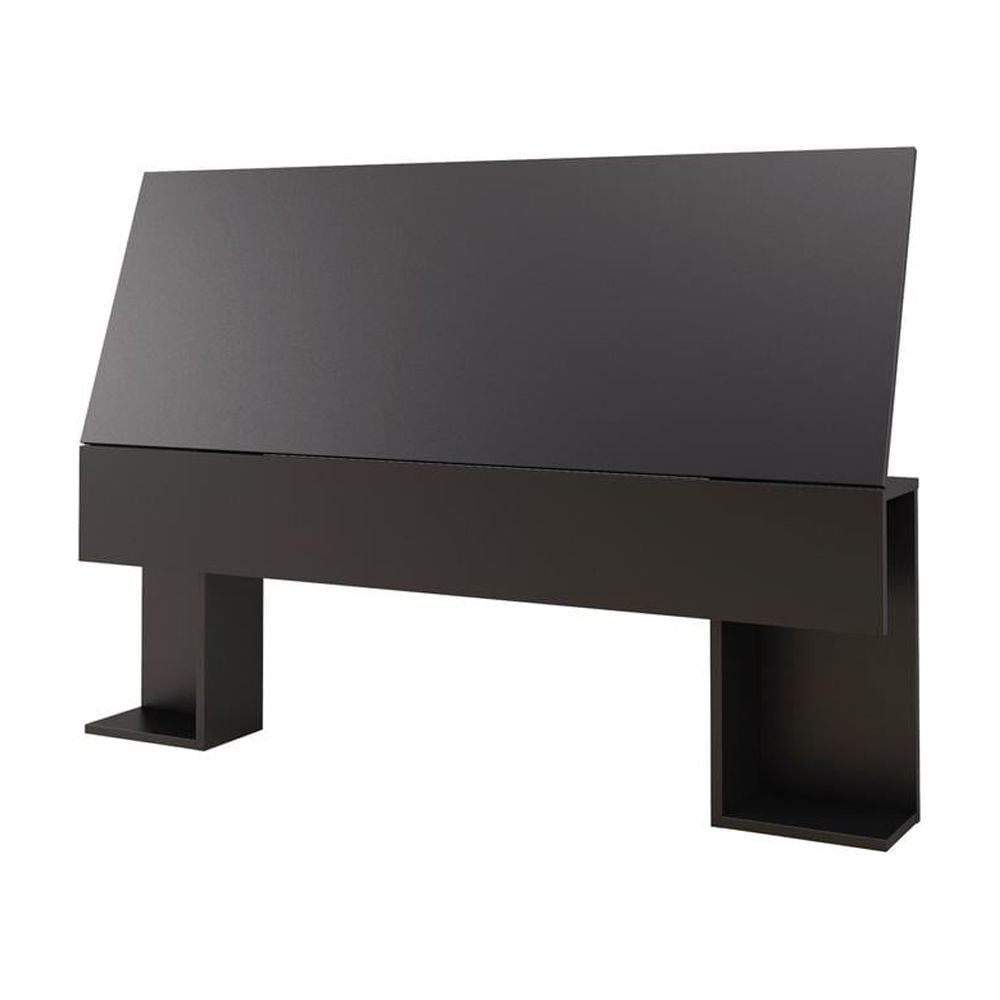 Nexera Opera 3 Piece Full Size Bedroom Set, Black and White