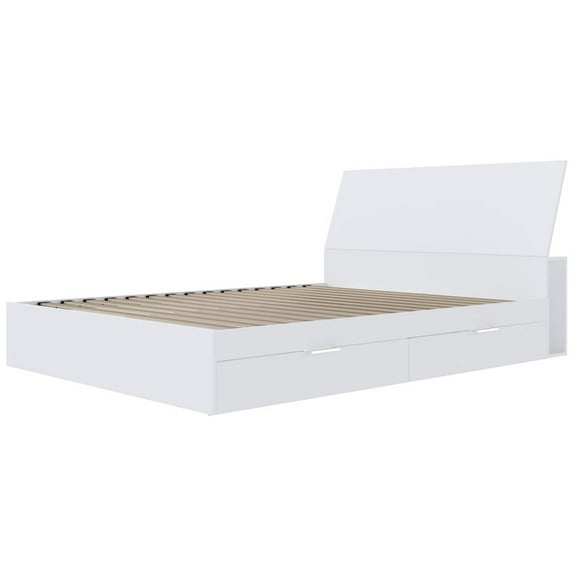 Nexera Porter 2-Piece Dual Storage Bed Set, Queen