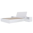 thumbnail image 1 of Nexera Porter 4-Piece Reversible Storage Bedroom Set,2 Nightstands, Full, 1 of 1