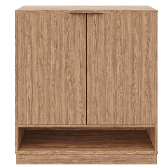 Nexera Porto Entry Cabinet, Walnut