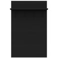 thumbnail image 1 of Nexera Porto Entryway Wall-Mounted Coat Rack with Shelf, Black, 1 of 7