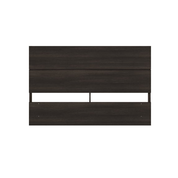 Nexera Queen Size Wood Panel Headboard, Ebony