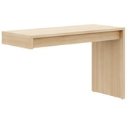 Nexera Reversible Desk Panel For Home Office, Natural Blonde Oak