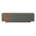 thumbnail image 1 of Nexera Riva Tv Stand for Tvs up to 80", Walnut, 1 of 9