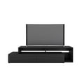 thumbnail image 1 of Nexera Tonik TV Stand for TVs up to 80 in., Black, 1 of 3