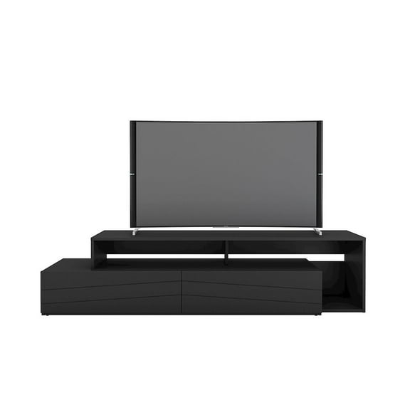 Nexera Tonik TV Stand for TVs up to 80 in., Black