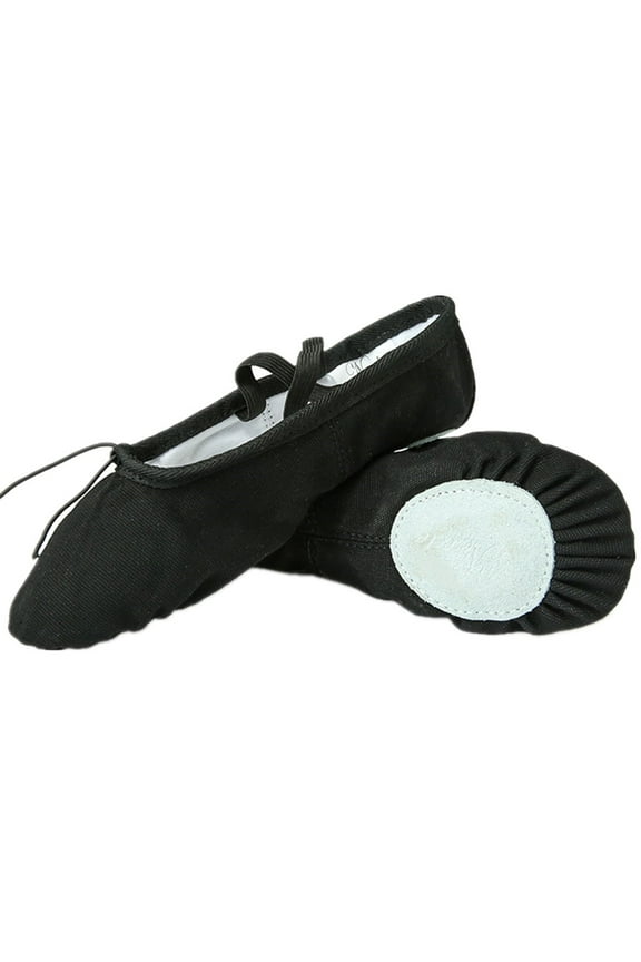 Girls Canvas Ballet Slipper/Ballet Shoe/Yoga Dance Shoe (Toddler/Little Kid/Big Kid/Women/Boy)