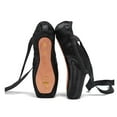thumbnail image 1 of Nexete Professional Vanassa Pointe Shoes Dance Ballet Shoes with Ribbons &Toe Pads For Girls Women, 1 of 7