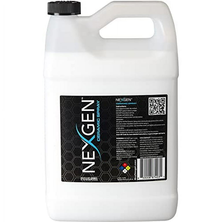 Nexgen Ceramic Spray Silicon Dioxide - Ceramic Coating Spray for Cars - Professional-Grade Protective Sealant Polish for Cars, RVs, Motorcycles, Boats