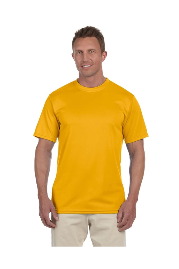 - Nexgen Wicking T-Shirt - 790, Gold, L, Pack Of 12, Mens T-Shirts