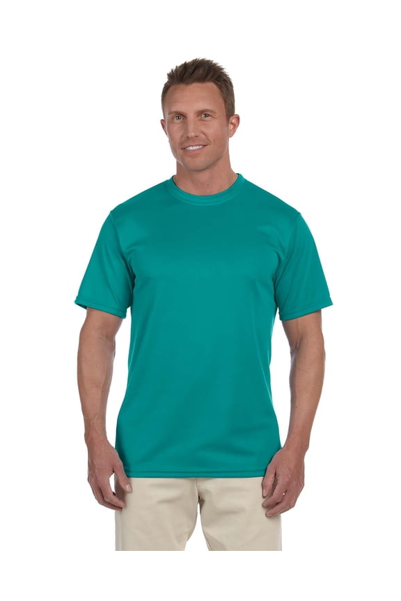 - Nexgen Wicking T-Shirt - 790, Teal, XL, Pack Of 2, Mens Workout Shirts