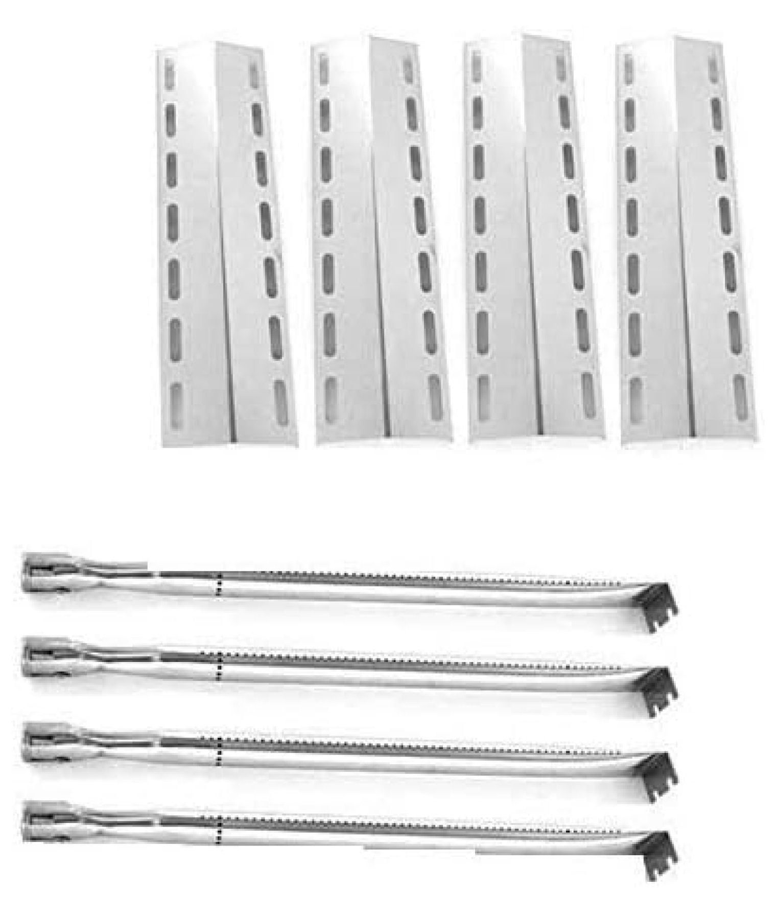 Nexgrill 7200133 Replacement Grill Kit Stainless Steel 4 Burners & 4