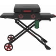 thumbnail image 1 of Nexgrill Daytona 2-Burner Propane Flat Top Grill with Foldable Cart – Portable Outdoor Griddle Gas Grill for Camping & Tailgating – 20000 BTUs, 335 SQ. In. Grill for Burgers, BBQ & More - 720-1075B, 1 of 9