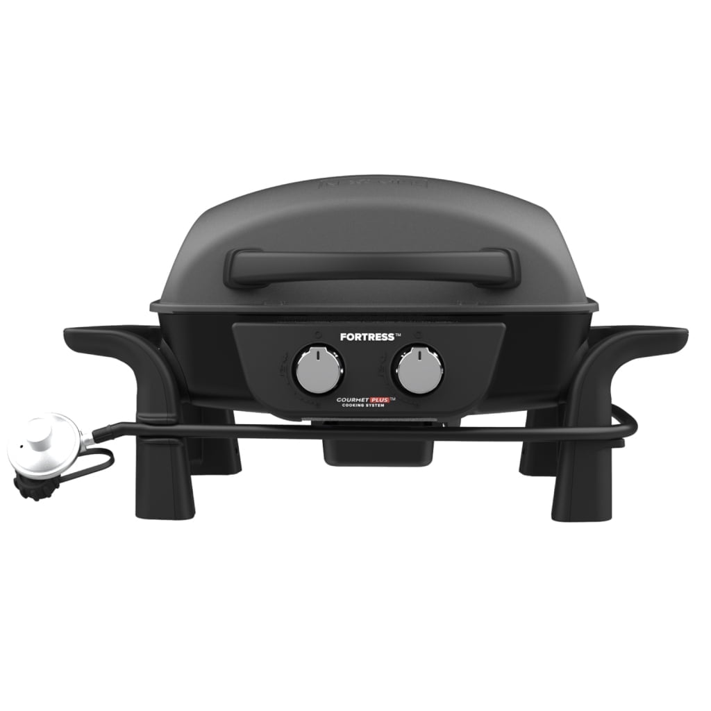 Nexgrill Fortress Black 2-Burner Cast Aluminum Gas Grill