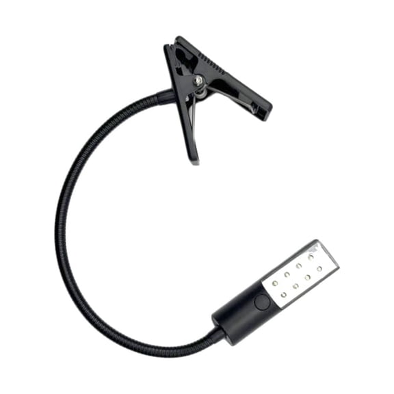 Nexgrill Revelry Flexible LED Light, Easy to Use, Magnetic Base with Clamp, Perfect accessory for Outdoor Grilling, Camping, and Tailgating, Black, 530-0075B