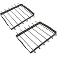thumbnail image 1 of Nexgrill Shish Kabob Skewers Set, Non-Stick Surface, Easy to Clean, Raised Stand with Skewers, Foldable Grill Rack Barbecue Skewer Accessory for Outdoor Grilling, Camping, Black - 530-0032 (2 Pack), 1 of 6