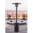 Nexgrill Sundara 92" H Bronze Patio Heater, 48,000BTUs, 2 Wheels
