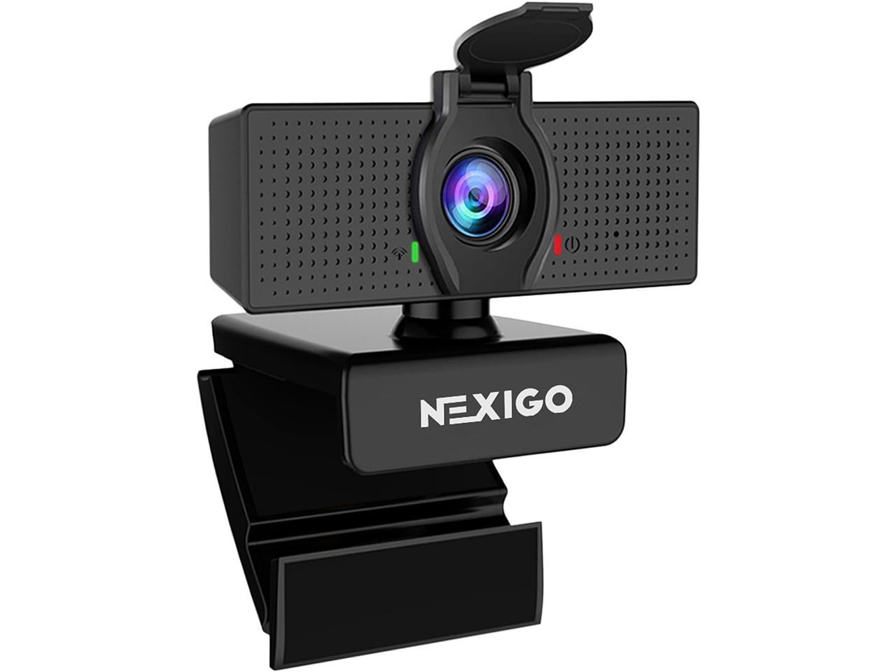NexiGo N60 USB Computer Camera, 110-degree Wide Angle, Plug and Play, for Zoom/Skype/Teams/OBS, Conferencing and Video Calling