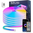 thumbnail image 1 of Nexillumi 32.8FT Neon LED Rope Lights IP67 Waterproof LED Lights for Bedroom Flexible LED Light Strip with Remote and APP Control RGB Lighting Strip for Indoors Outdoors Bedroom Room Home Decor, 1 of 7