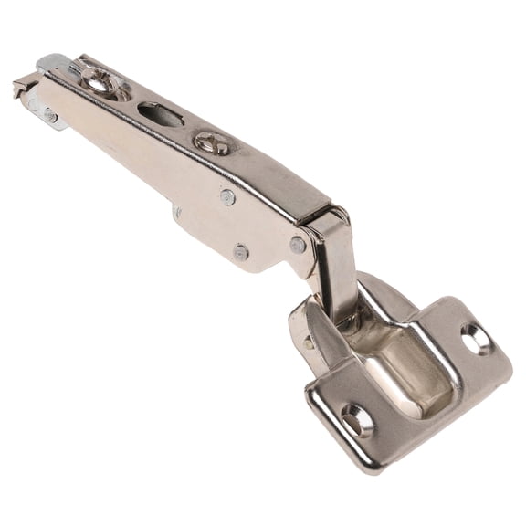 Nexis 110 Opening Hinge 48mm Bore Pattern Self-Closing Full Overlay Nickel-Plated Screw-On