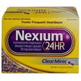 thumbnail image 1 of Nexium 24 Hours ClearMinis Capsules For Heart Burn Relief, 42 Ea, 2 Pack, 1 of 2