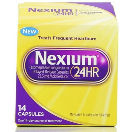 Nexium 24HR Capsules 14 ea (Pack of 2)