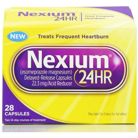 Nexium 24HR Capsules 28 ea (Pack of 6)