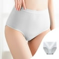 thumbnail image 1 of Nexjvus Period Underwear for Women 100% Cotton High Waist Leak Proof Heavy Flow Briefs Panties Size M-XXL, 1 of 5