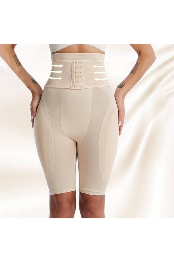 Nexjvus Shaping Underwear for Womens Plus Size High Waist Girdle Underwear Size S-6xl
