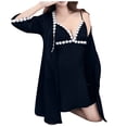 thumbnail image 1 of Nexjvus Womens Nightgowns Silk Nightgown Nightdress 2 Piece Size XXL, 1 of 3