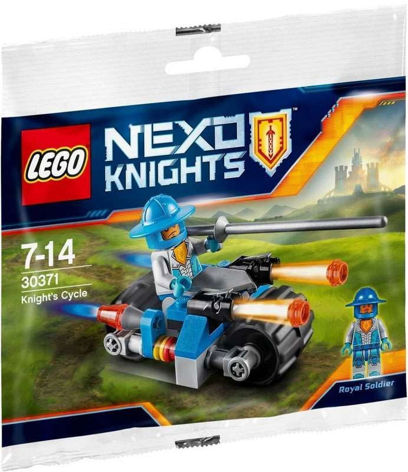 Nexo Knights Knight's Cycle Set LEGO 30371 [Bagged] - Walmart.com