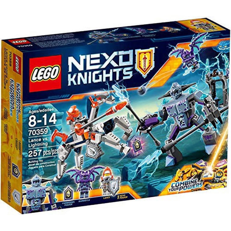 な☆ Nexo Knights Lance vs. Lightning Set LEGO 70359 - Walmart.com