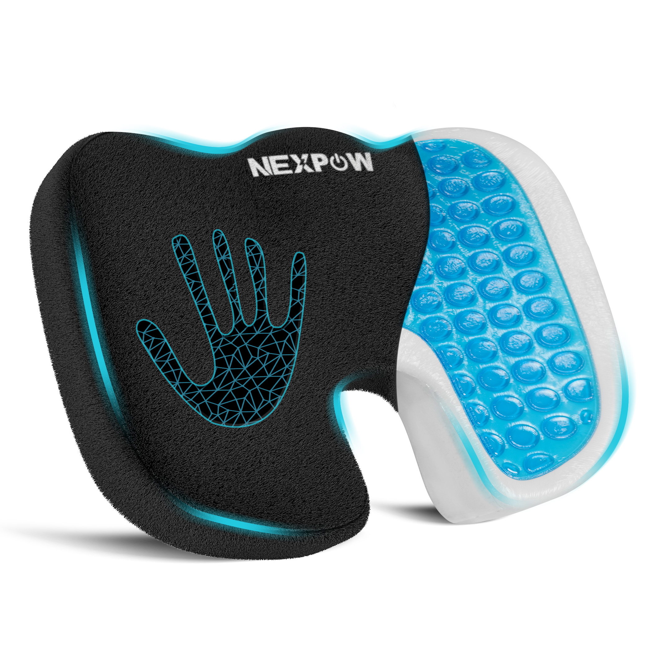 Cushion for Broken Tailbone Stadium Cushion Shiatsu Massage Full Seat