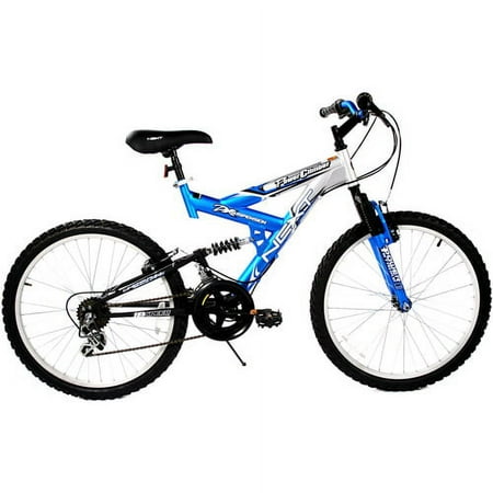 Next Kids 24" Mountain Bike 18 Speed, Aluminium, Steel Blue