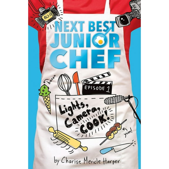Pre-Owned Next Best Junior Chef Lights, Camera, Cook!, Book 1, (Hardcover)