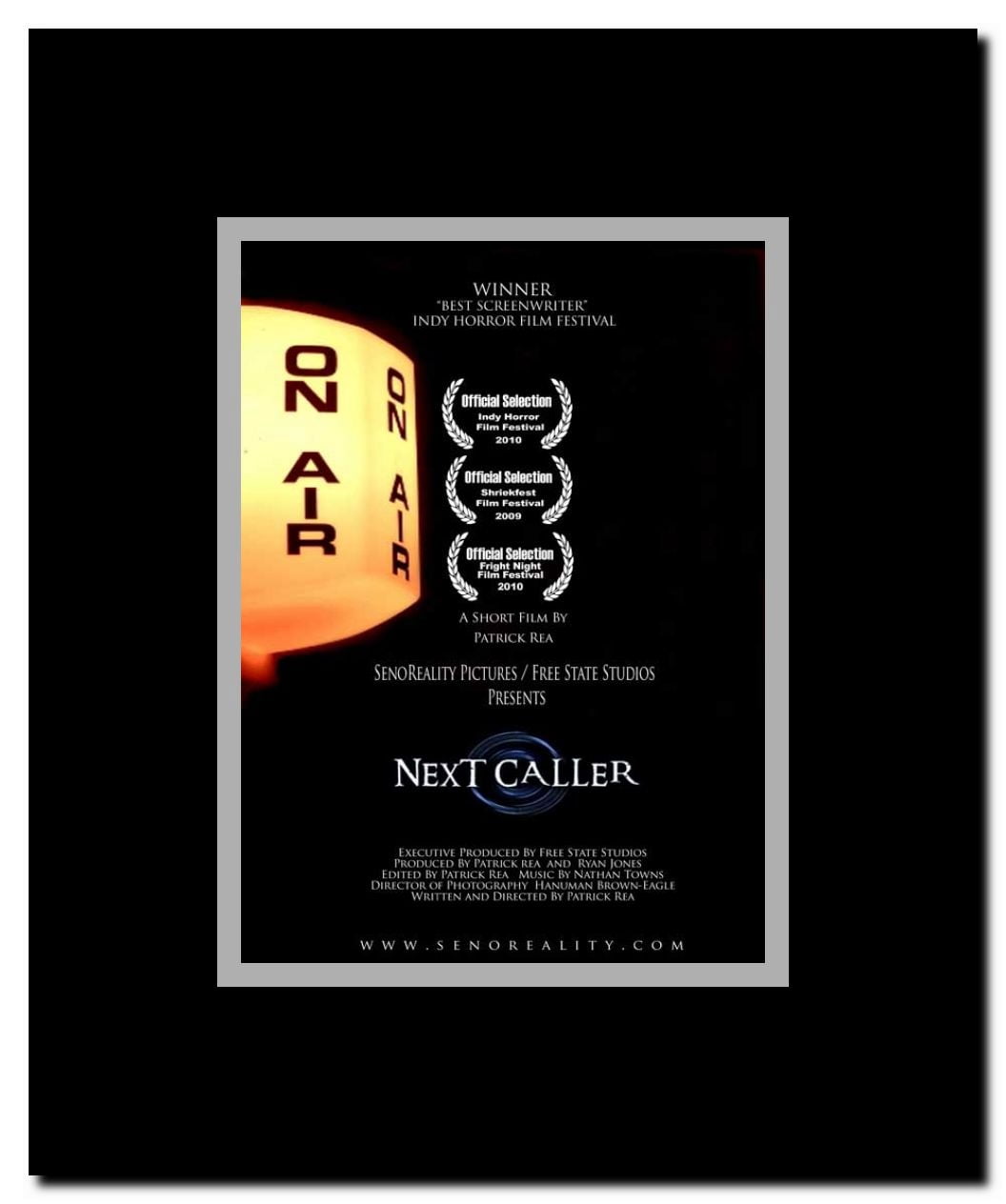 Next Caller Framed Movie Poster