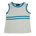 thumbnail image 1 of Next Concept - Little Girls' Double Strip Tank 9480-5 (White), 1 of 3