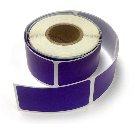Next Day Labels, Rectangle Inventory Color Coding Labels, 250 Per Roll Dark Blue, 2 X 1