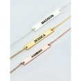 thumbnail image 1 of Next Day Shipping Personalized Bar Name Bracelet, 1 of 1