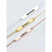 Next Day Shipping Personalized Bar Name Bracelet