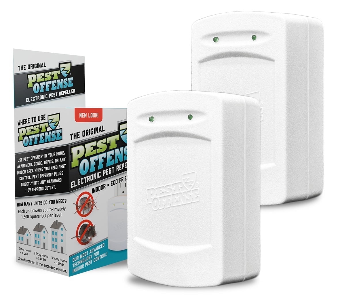 Next Gen PEST OFFENSE Electronic Pest Repeller For Indoor Pest Control ...