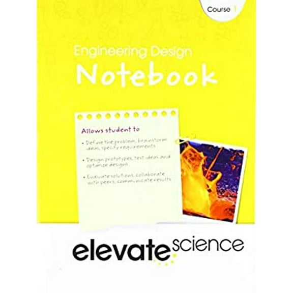 Pre-Owned Next Generation Middle Grade Science 2019 Engineering Design Notebook Grade 6 (Paperback) 9780328952038