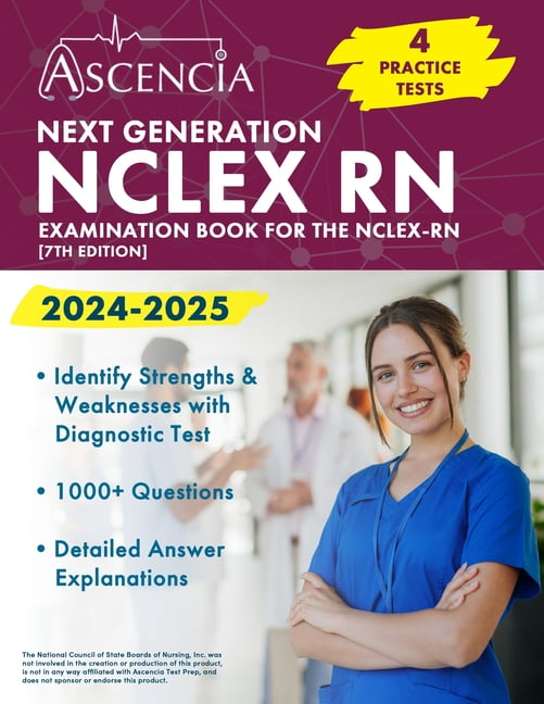 Next Generation NCLEX RN Examination Book 2024-2025: 4 Practice