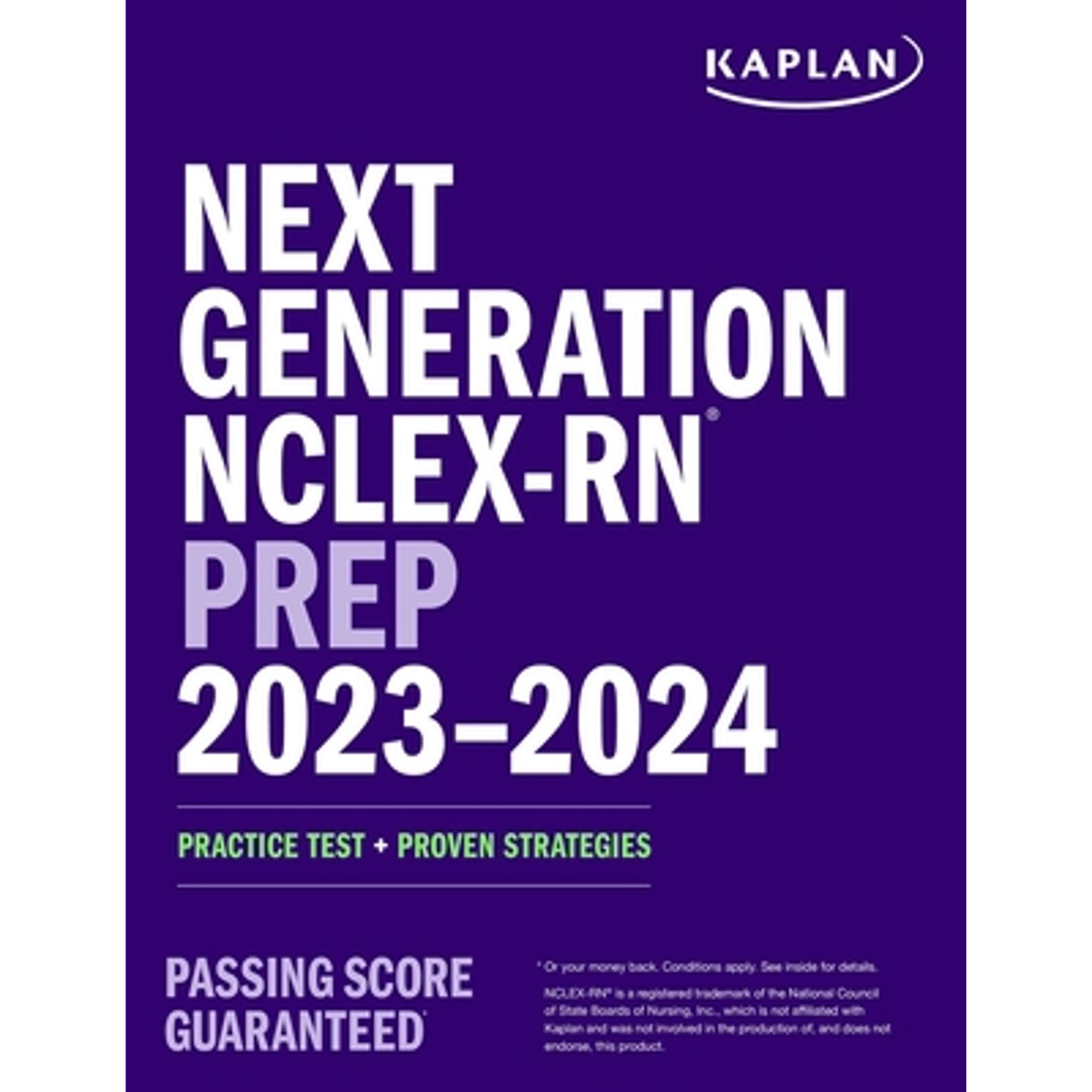 Pre-Owned Next Generation Nclex-RN Prep 2023-2024: Practice Test + Proven Strategies (Paperback) 1506280269 9781506280264