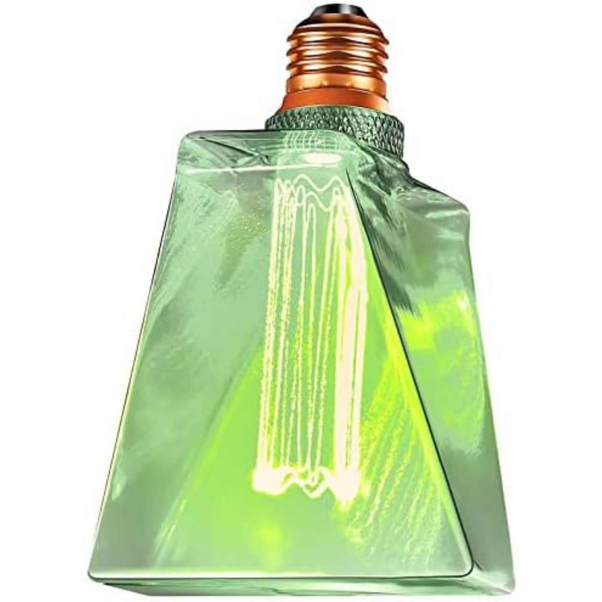 Next Glow Decorative Light bulb Eq 20W, ICE Style Decorative Light Bulbs Shaped E26 55 Lumen - Green