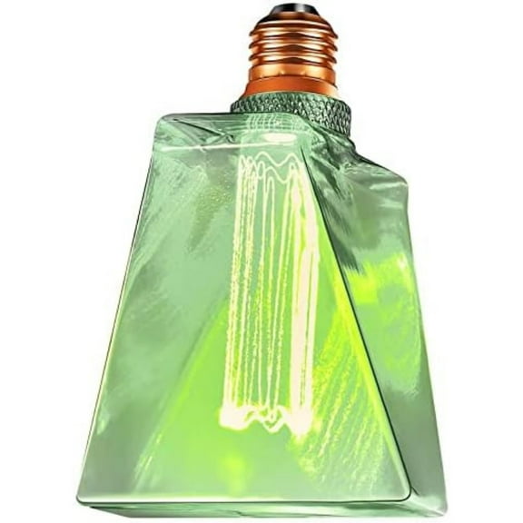 Next Glow Decorative Light bulb Eq 20W, ICE Style Decorative Light Bulbs Shaped E26 55 Lumen - Green