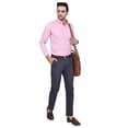 thumbnail image 1 of Next Heritage Button Down Shirts for Men Regular Semi Slim Fit Shirt Casual Shirt Formal Shirt for Men Solid Plain Cotton Long Sleeve Shirts (Pink, XL), 1 of 11