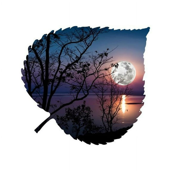 Next Innovations 101421006-LAKEVIEW Lake View Large Aspen Leaf Wall Art